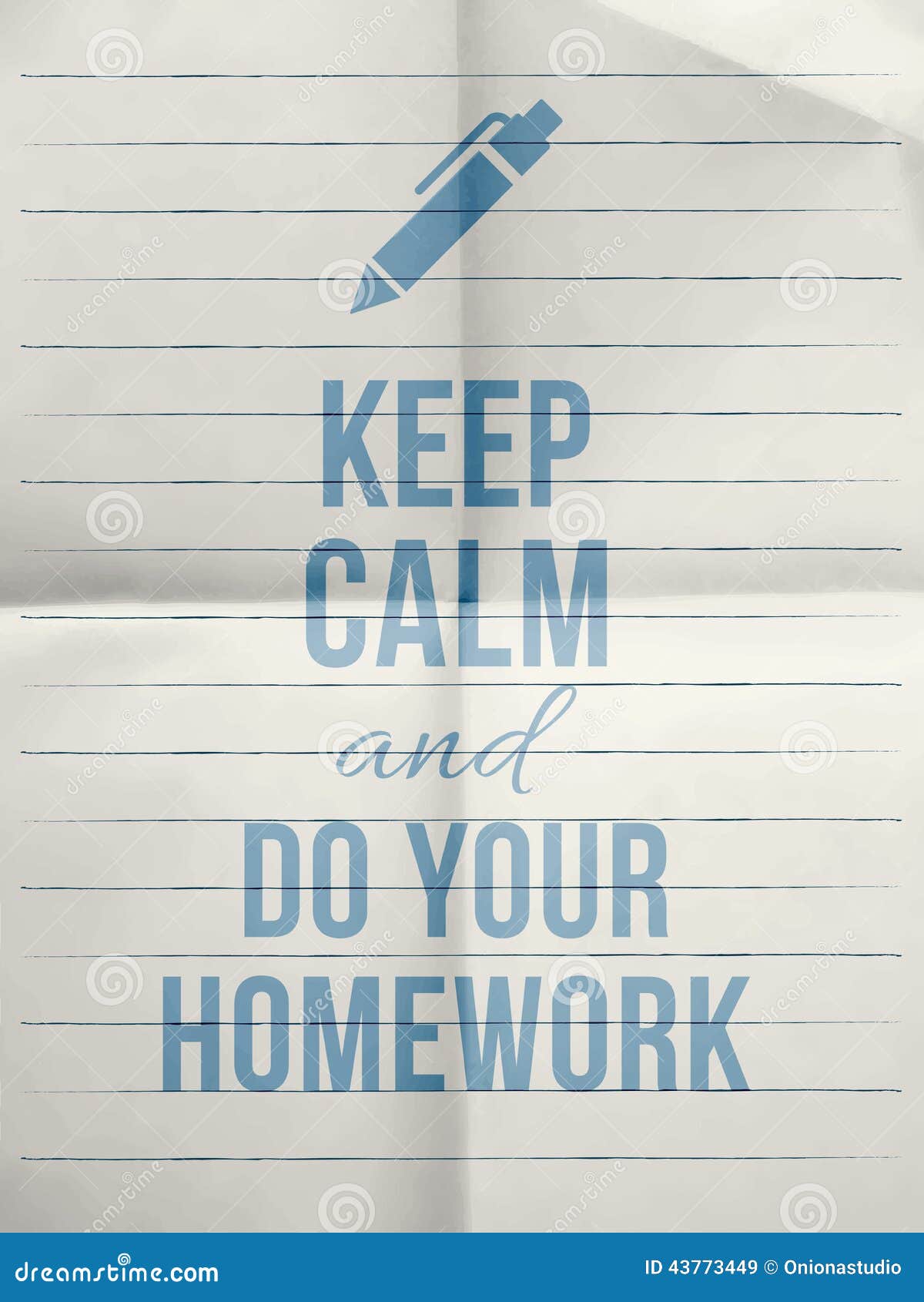Calm homework