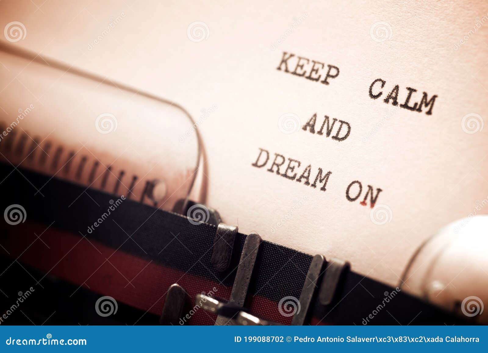 Keep calm and dream on stock photo. Image of magic, retro 199088702