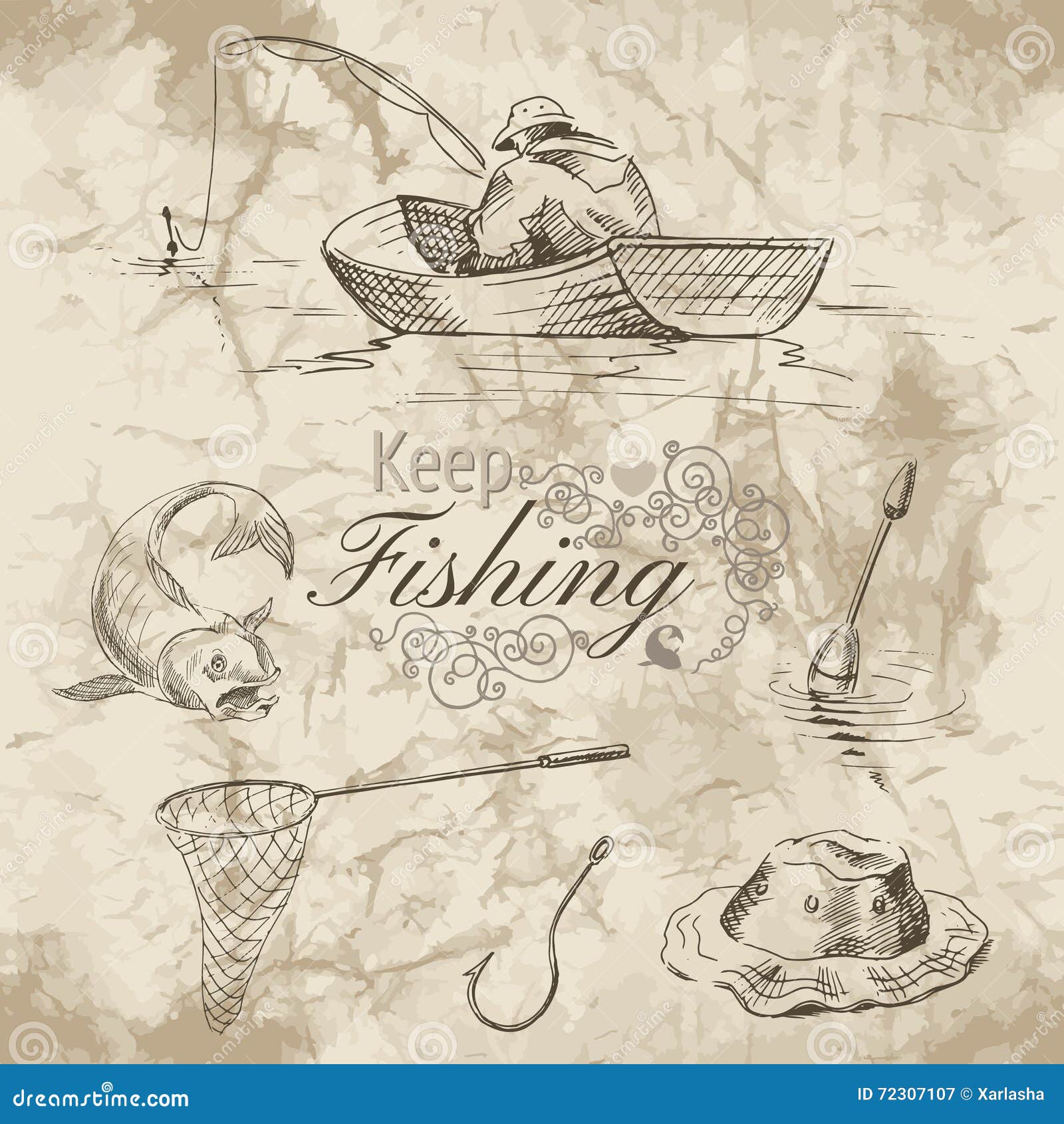 Fishing Boat Sketch Stock Illustrations – 2,917 Fishing Boat