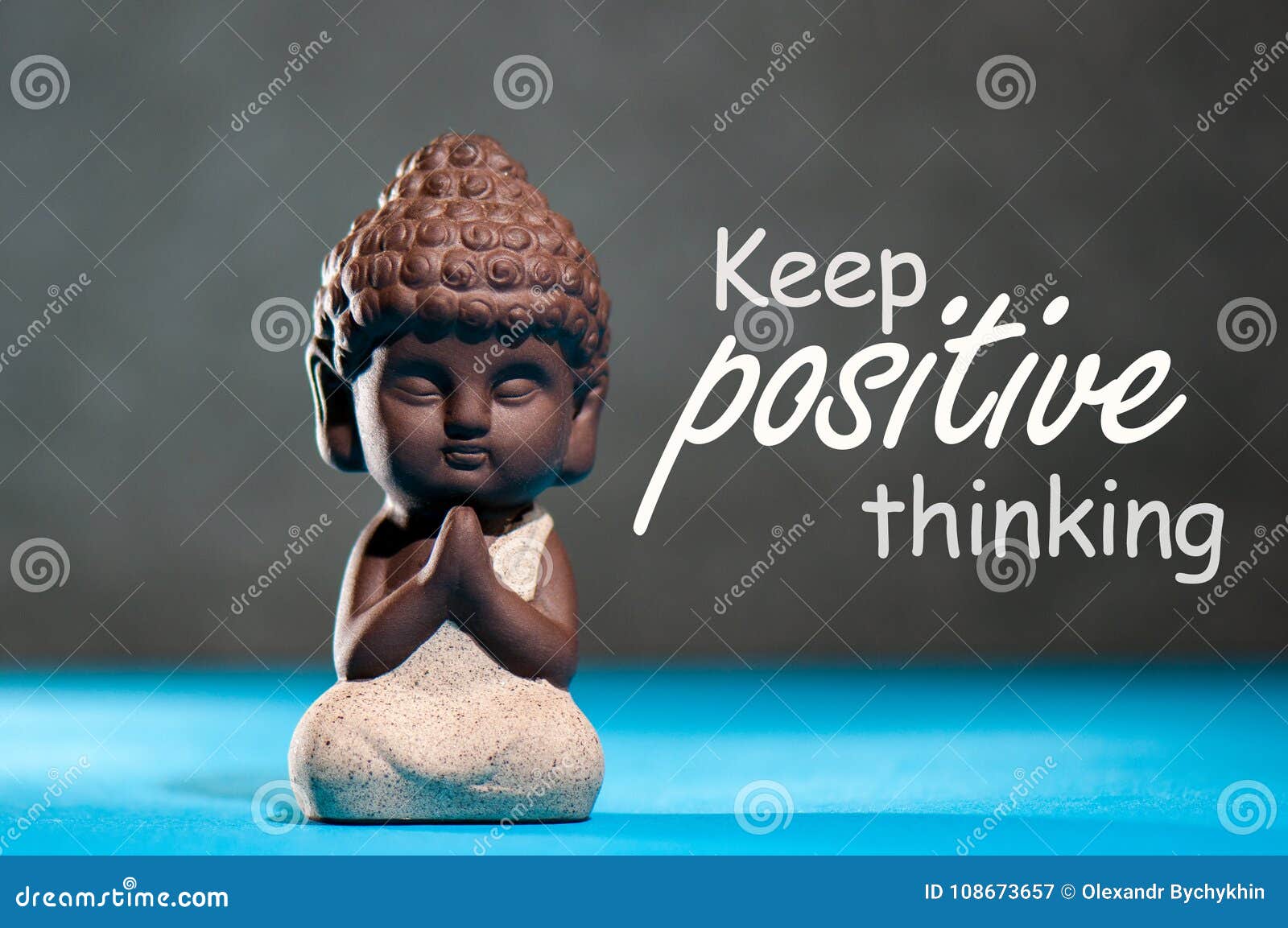 Keep Positive Thinking, Do Not Negative, Motivation Text with ...