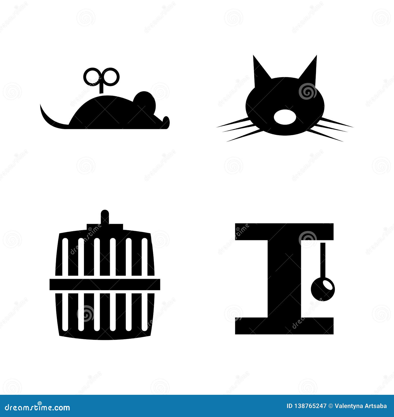 Black cat icon - Free black animal icons