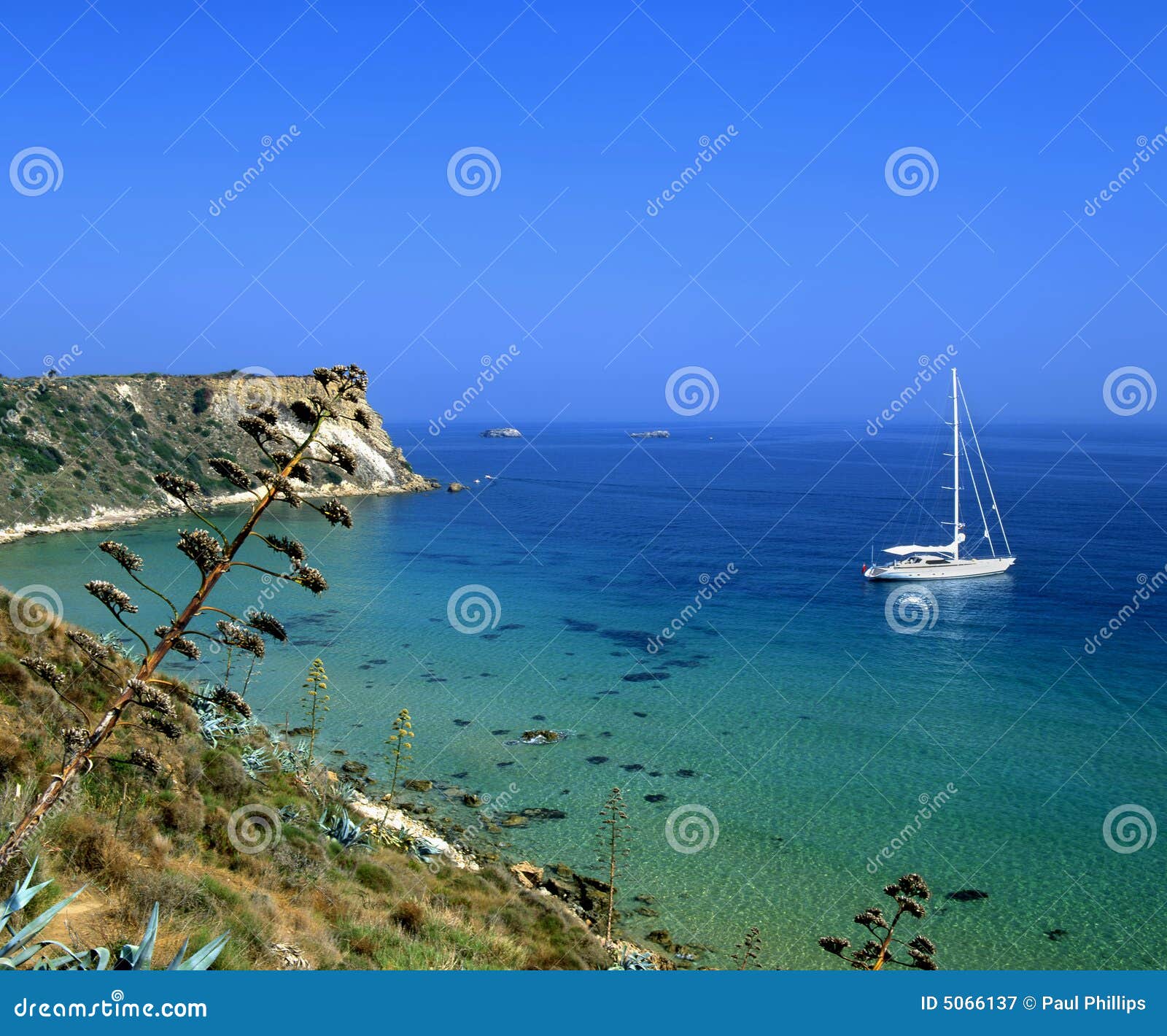 Kefalonia sailing stock image. Image of europe, tourism 5066137