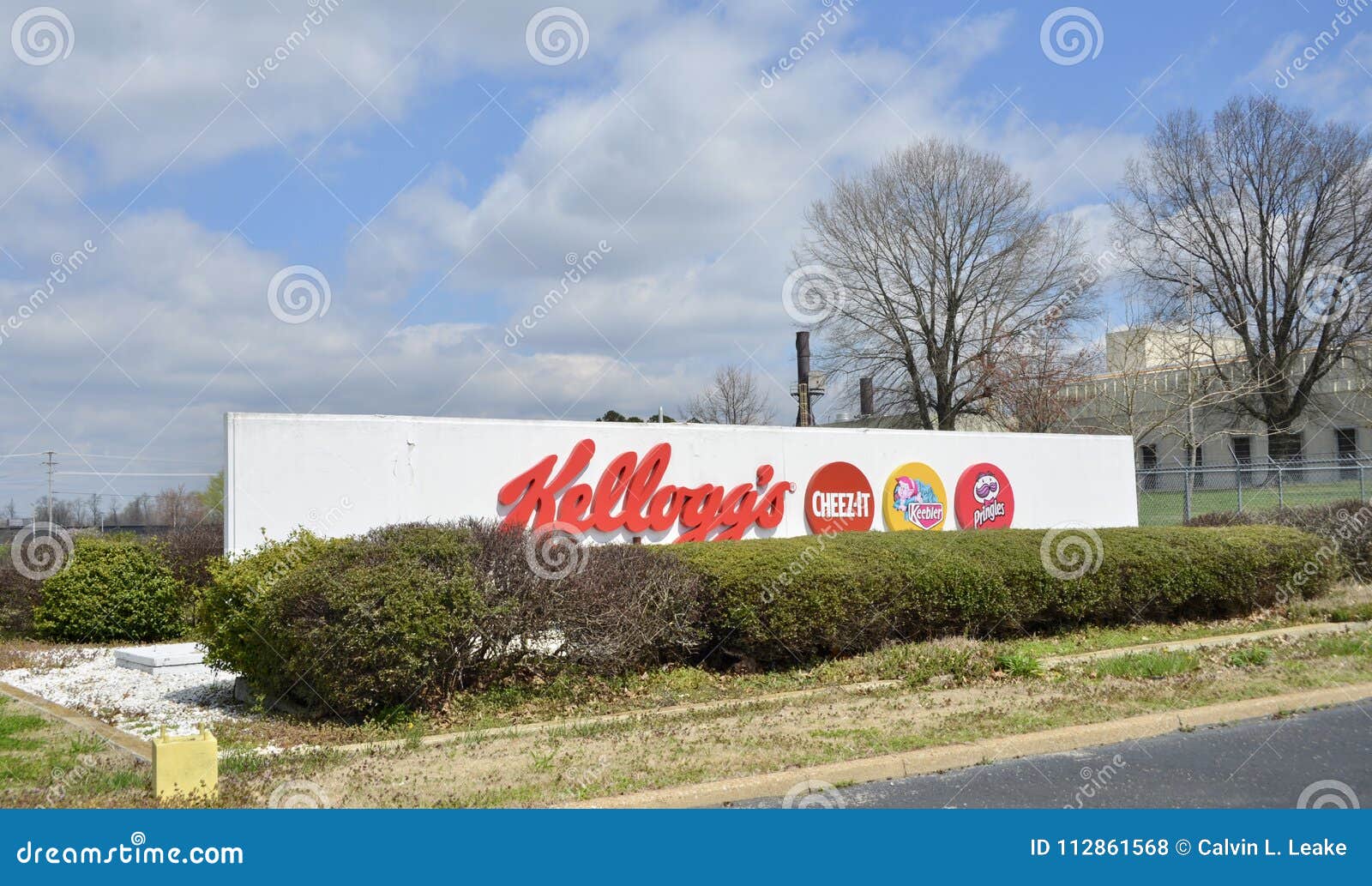 Kellogg` S Cereal Company, Jackson, Tennessee Redaktionelles Stockfoto
