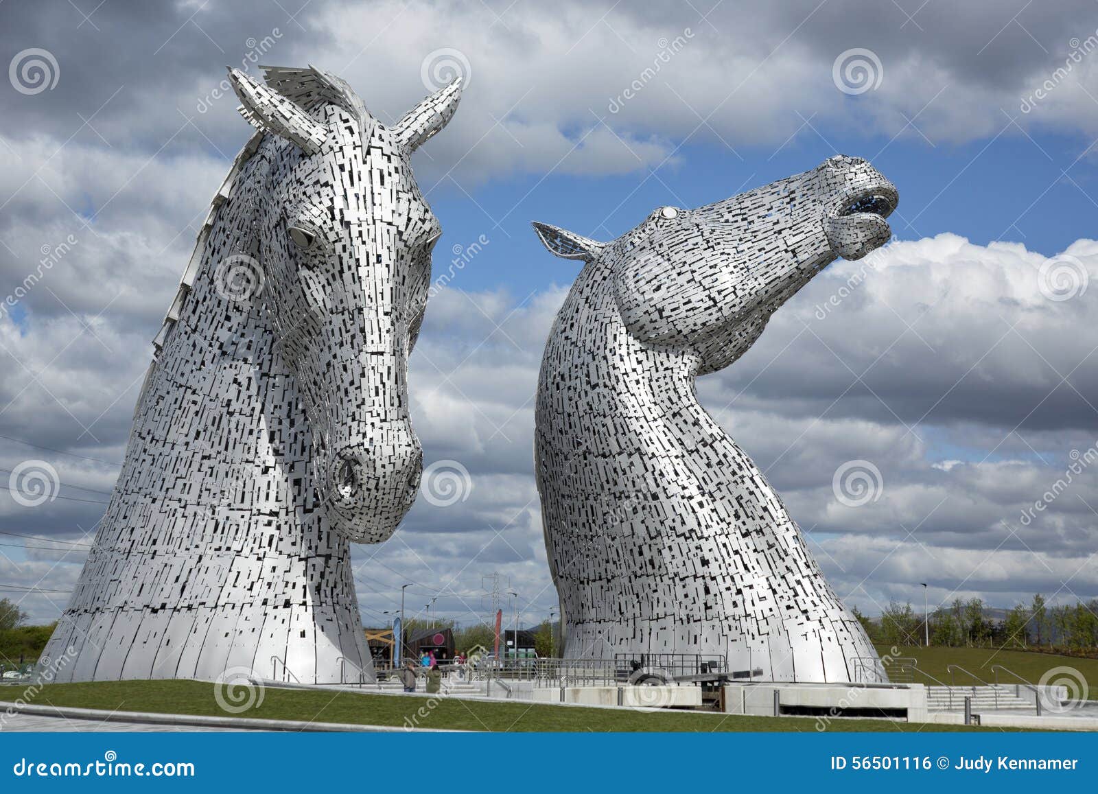 Kelpie Sculptures in Scotland Editorial Photo Image of head, icons