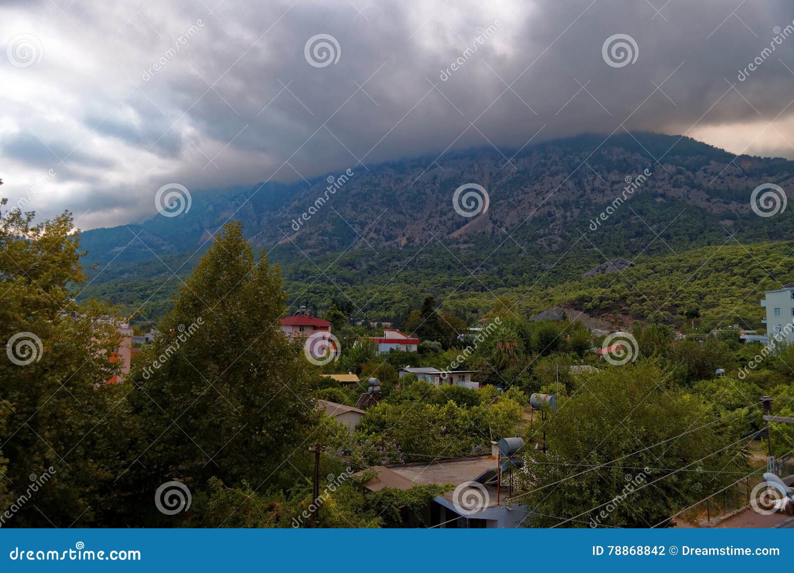 Kemer, mountains. stock photo. Image of high, turkey 78868842