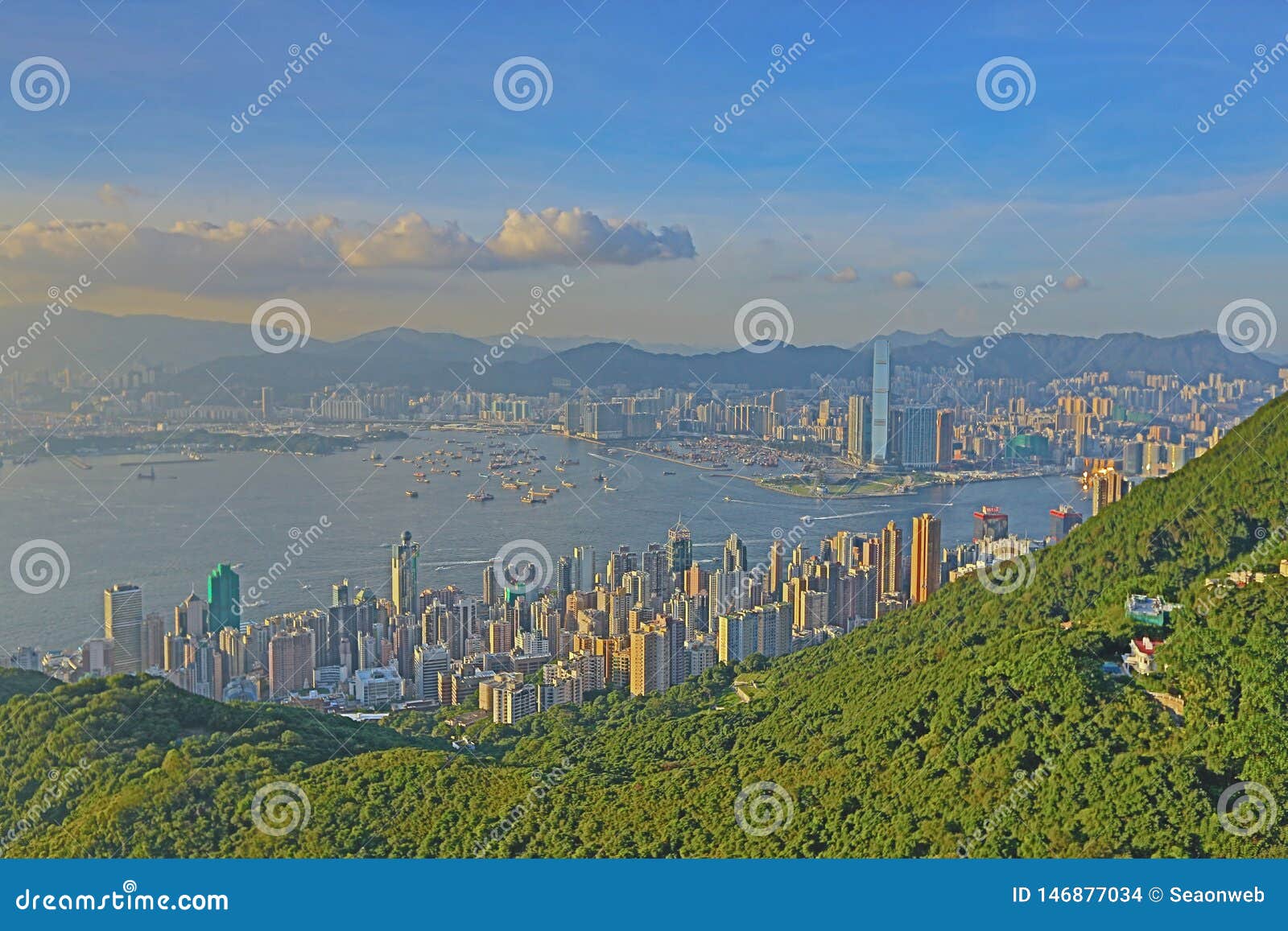 Kennedy Town 28 June 2014 Hong Kong Stock Photo - Image of mount ...