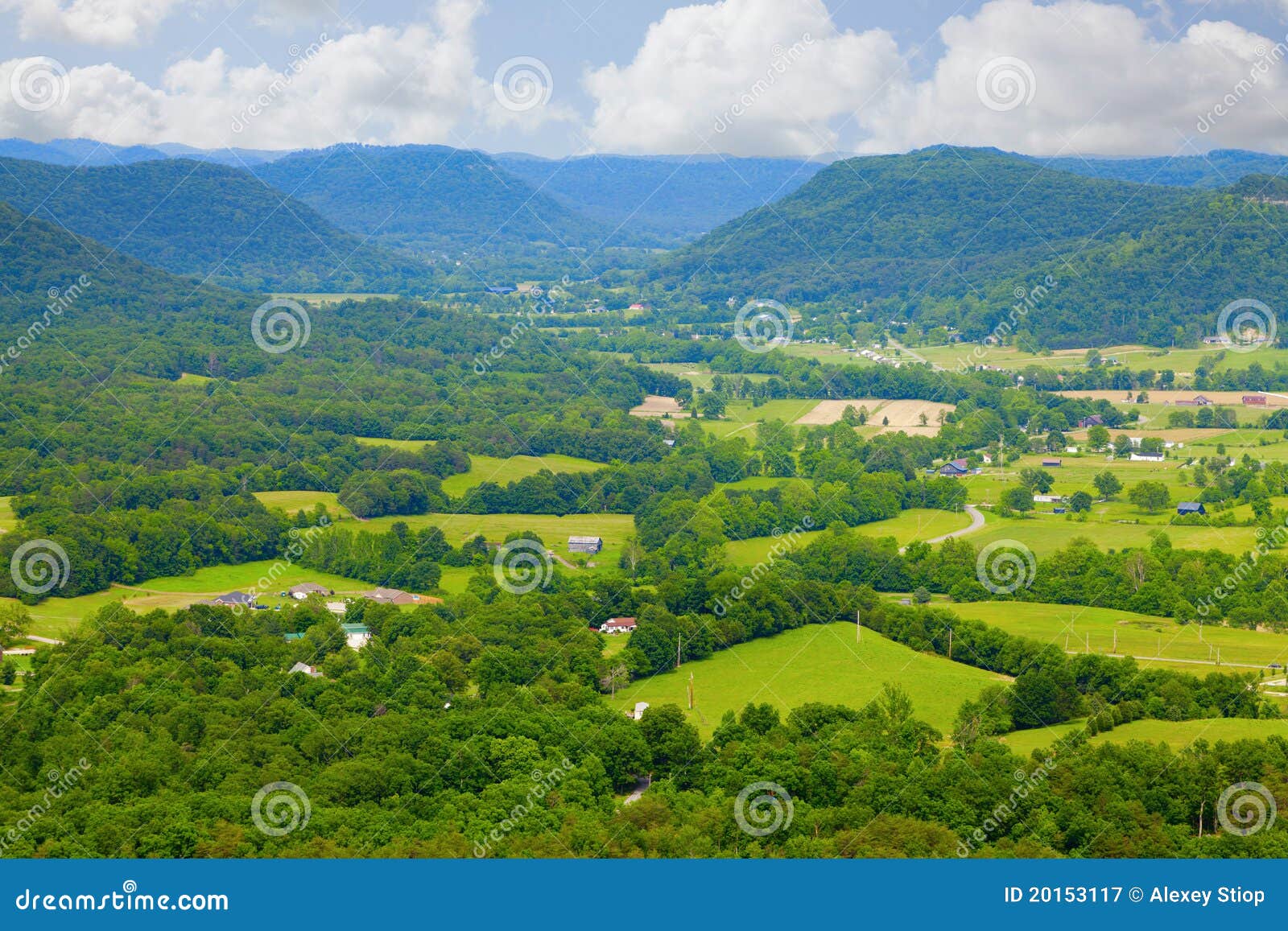 Kentucky stock image. Image of hills, view, landscape 20153117
