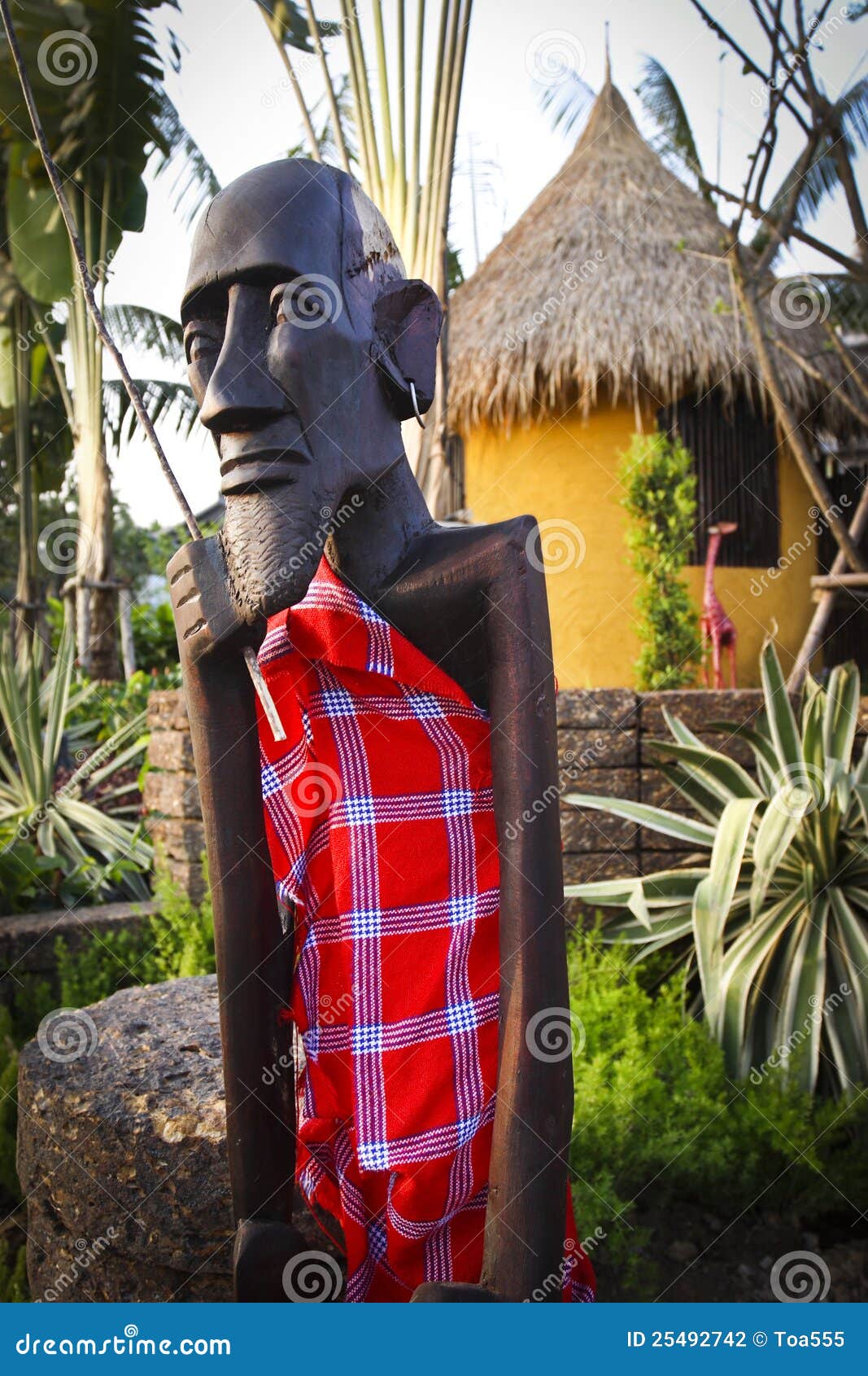 Kenya Masai Wood Carving Stock Photography Image 25492742