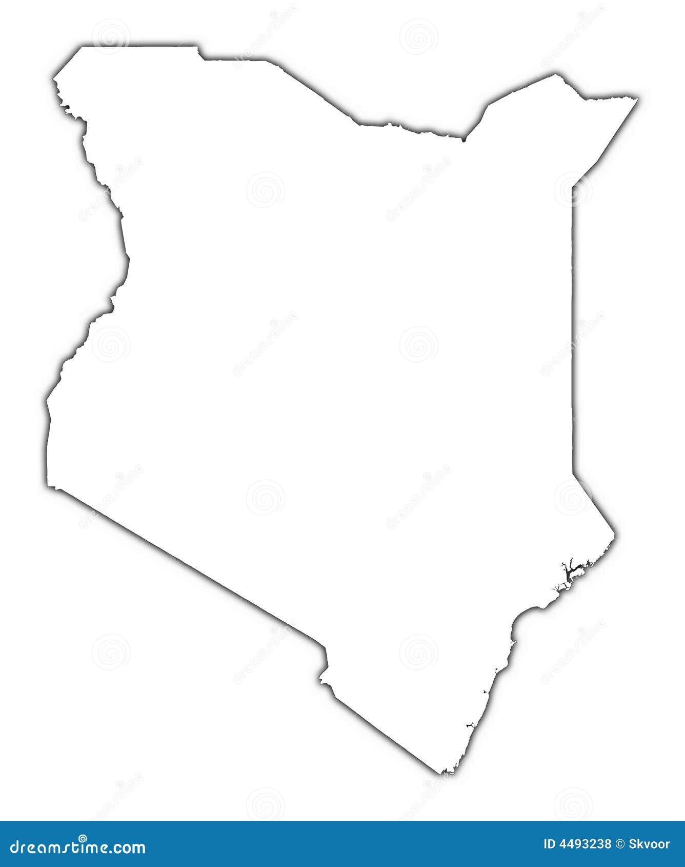 kenya map clipart images