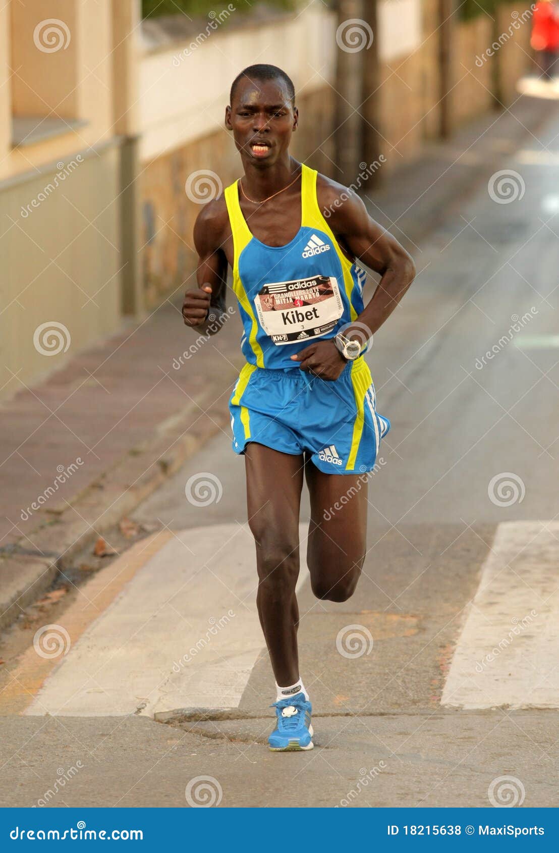 Kenyan Marathon Runner Eric Kibet Editorial Stock Photo Image of action, olympic 18215638
