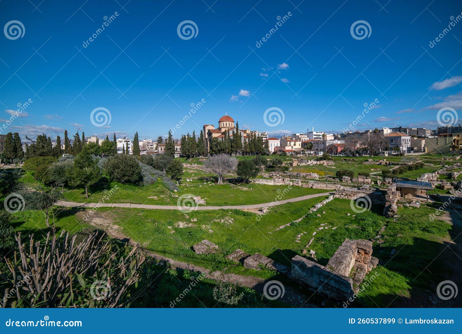 Keramikos, Athens of Greece Stock Image Image of greek, athens 260537899