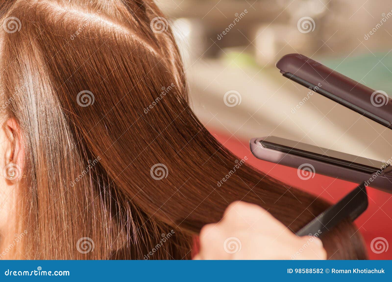 Keratin Hair Straightening at Home Stock Photo - Image of hair, beauty: 98588582 Keratin Hair Straightening at Home Stock Photo - Image of hair, beauty: 98588582