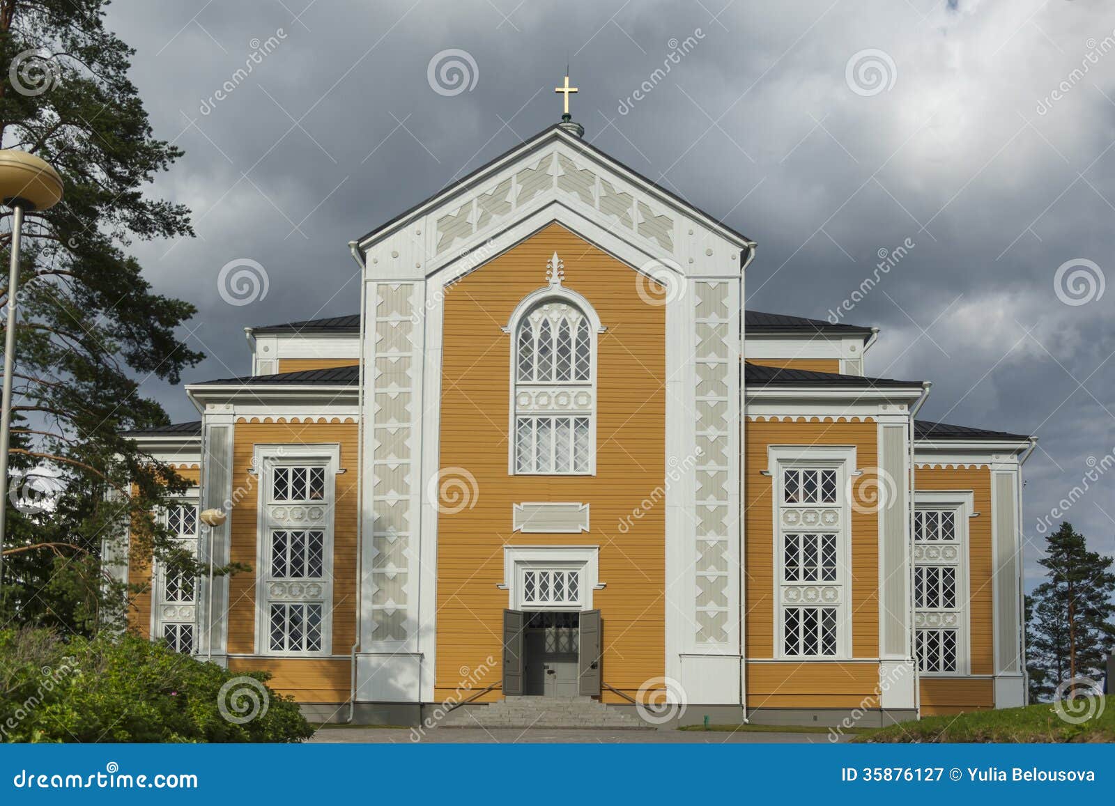 Kerimakikerk - de grootste houten kerk in noordelijk Europa
