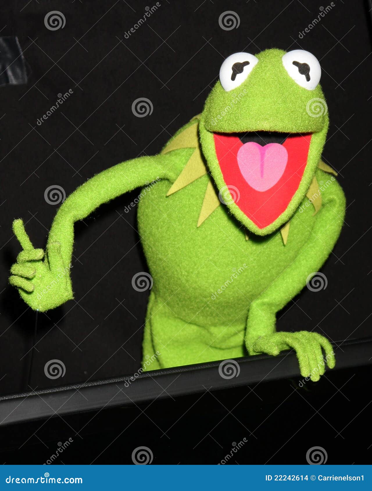 Kermit La Grenouille, Les Muppets Image stock éditorial - Image du