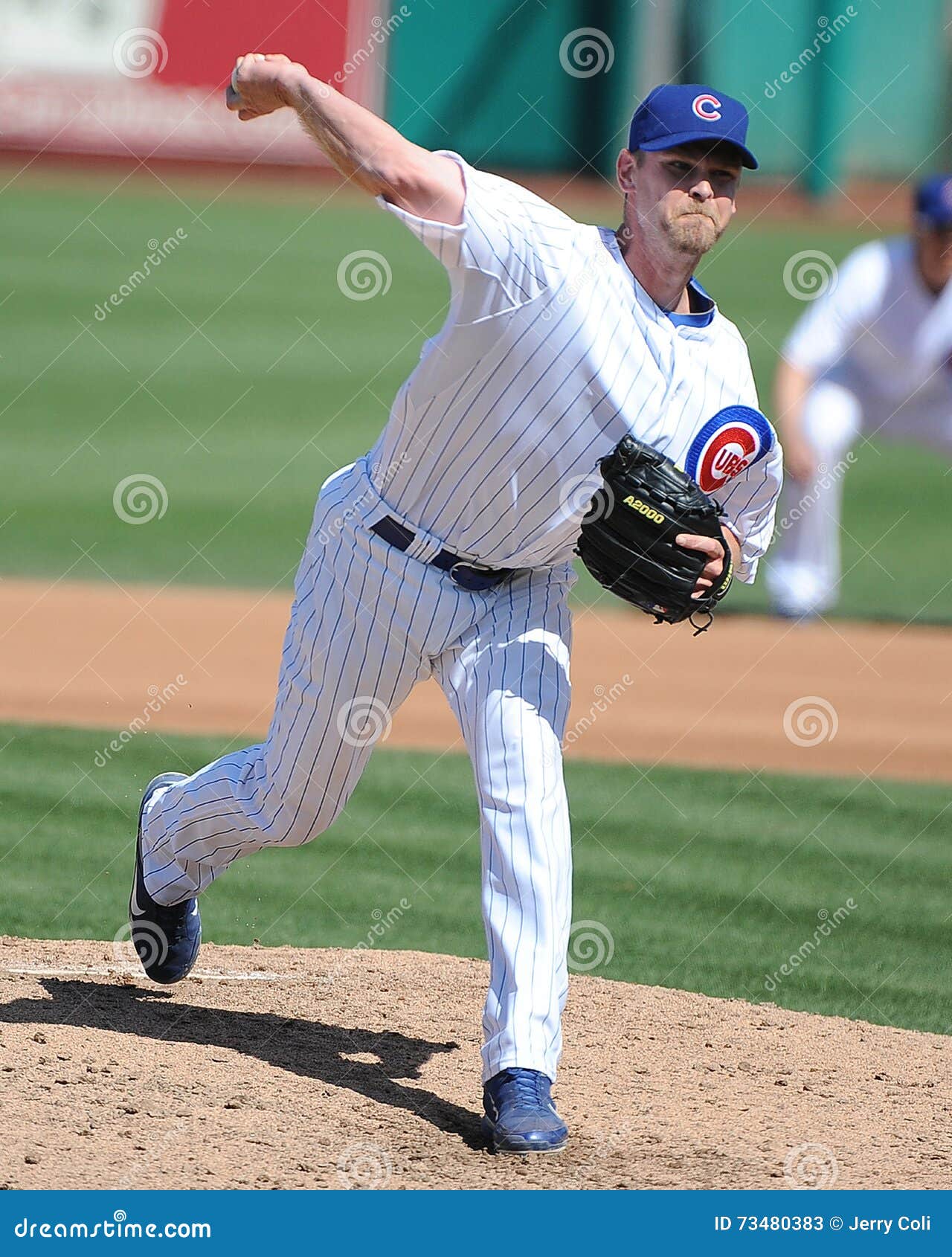 Kerry Wood of the Chicago Cubs. Editorial Stock Photo - Image of training,  game: 73480383