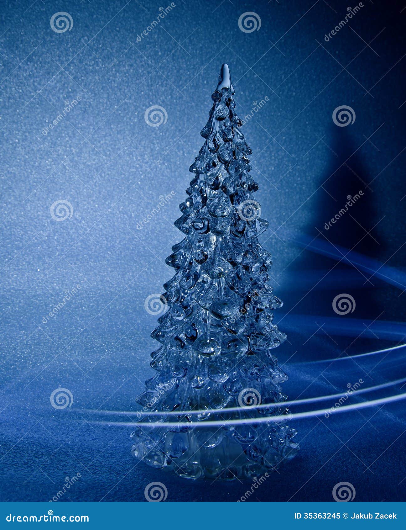 Kerstboom stock afbeelding. Image of geschilderd, schilderij - 35363245
