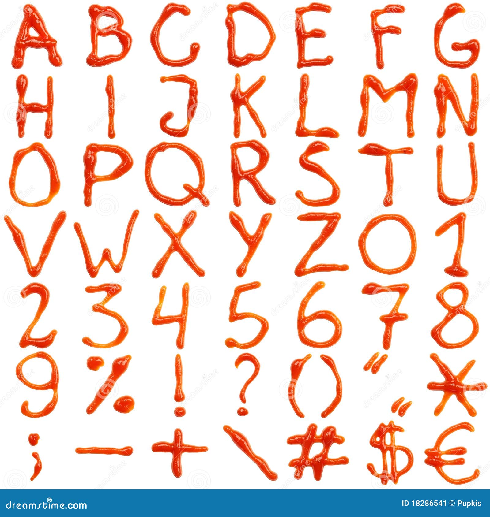 Ketchup abc stock illustration. Illustration of education 18286541
