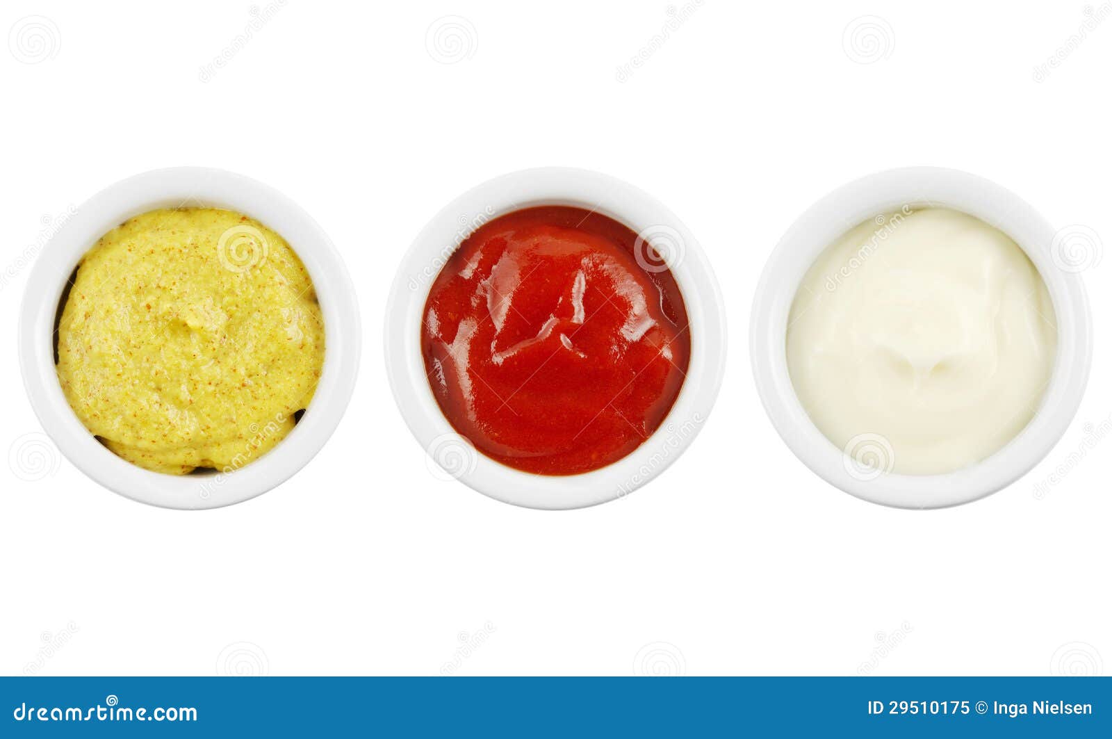 Ketchup Et Mayonnaise De Moutarde Image stock Image du sauces