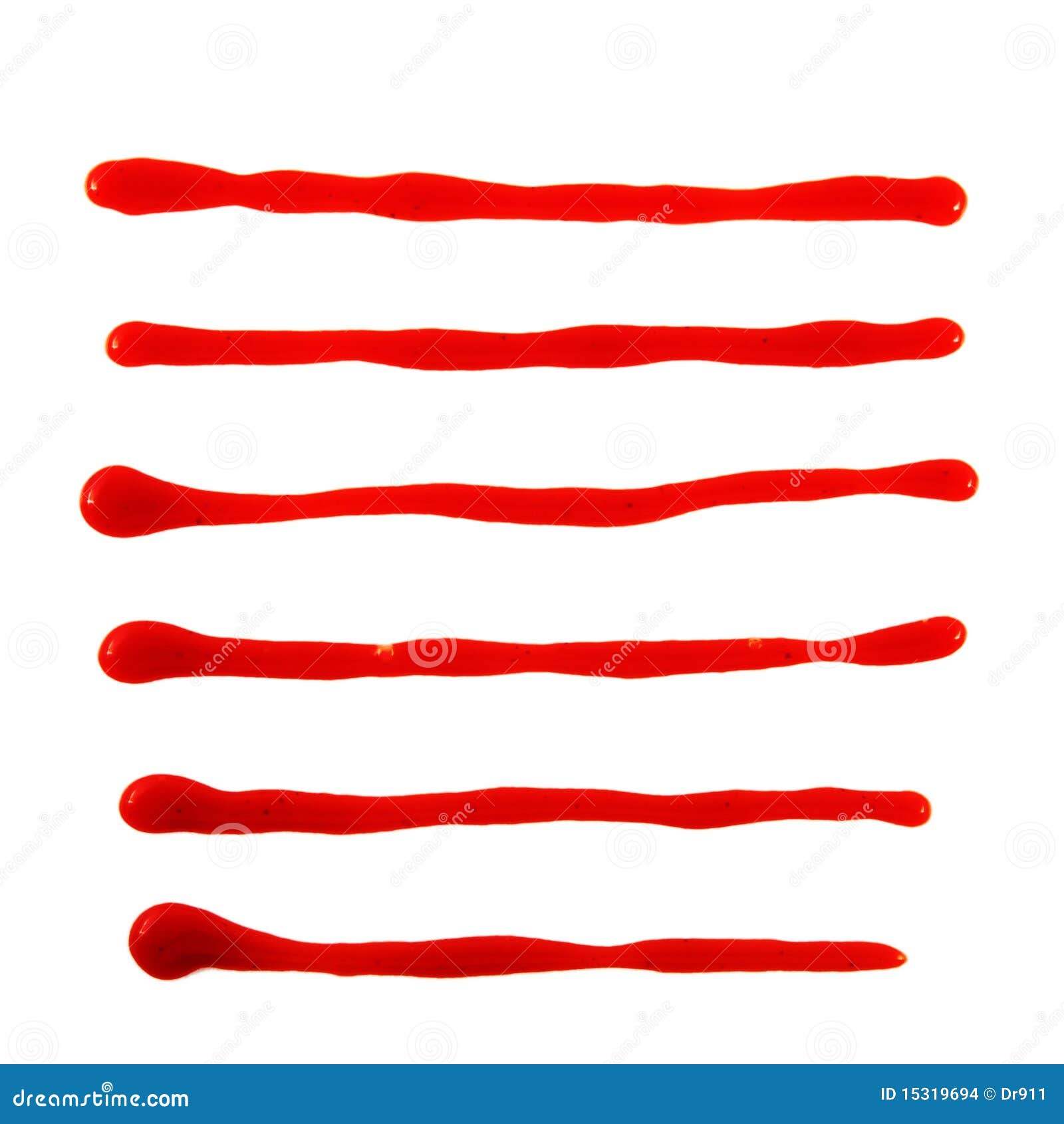 Ketchup lines stock photo. Image of spatter, paint, color 15319694