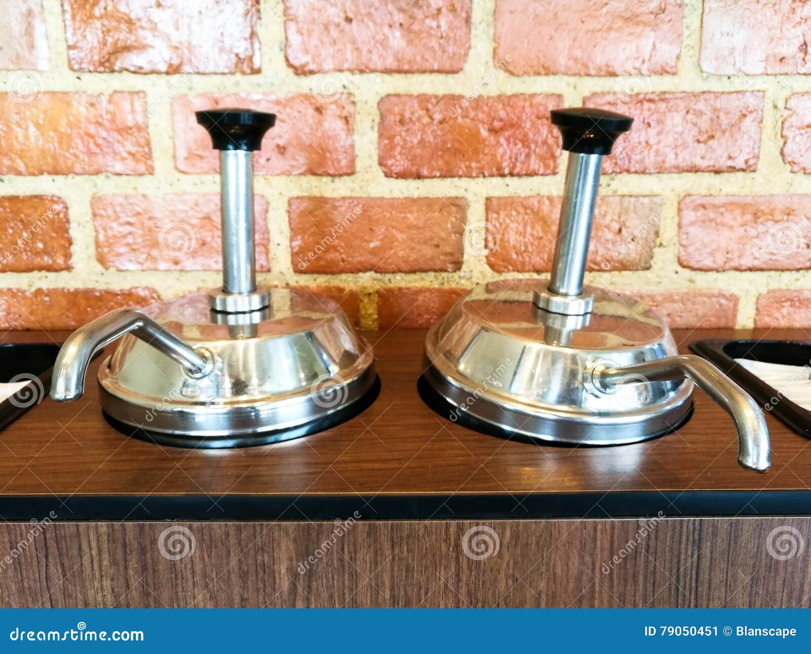 Ketchup Sauce Condiment Dispenser Stock Image Image of object