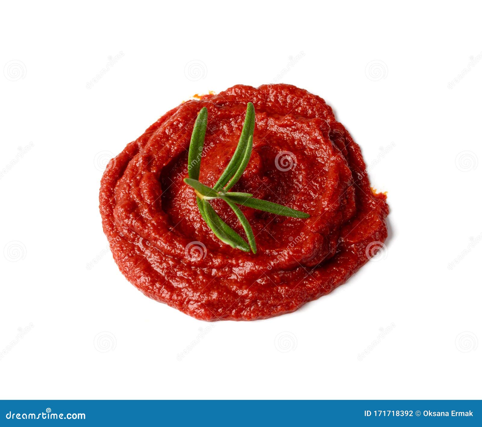 ketchup splash or tomato sauce blob 