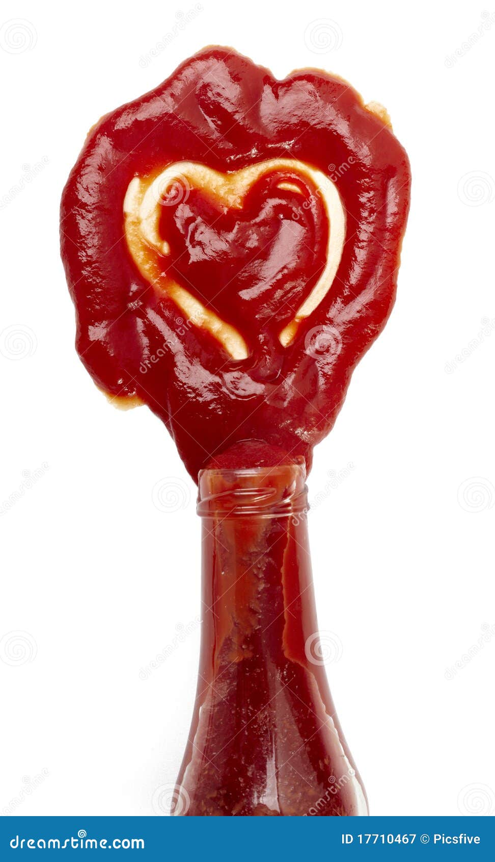 Ketchup stain stock image. Image of bottle, blob, blot 17710467
