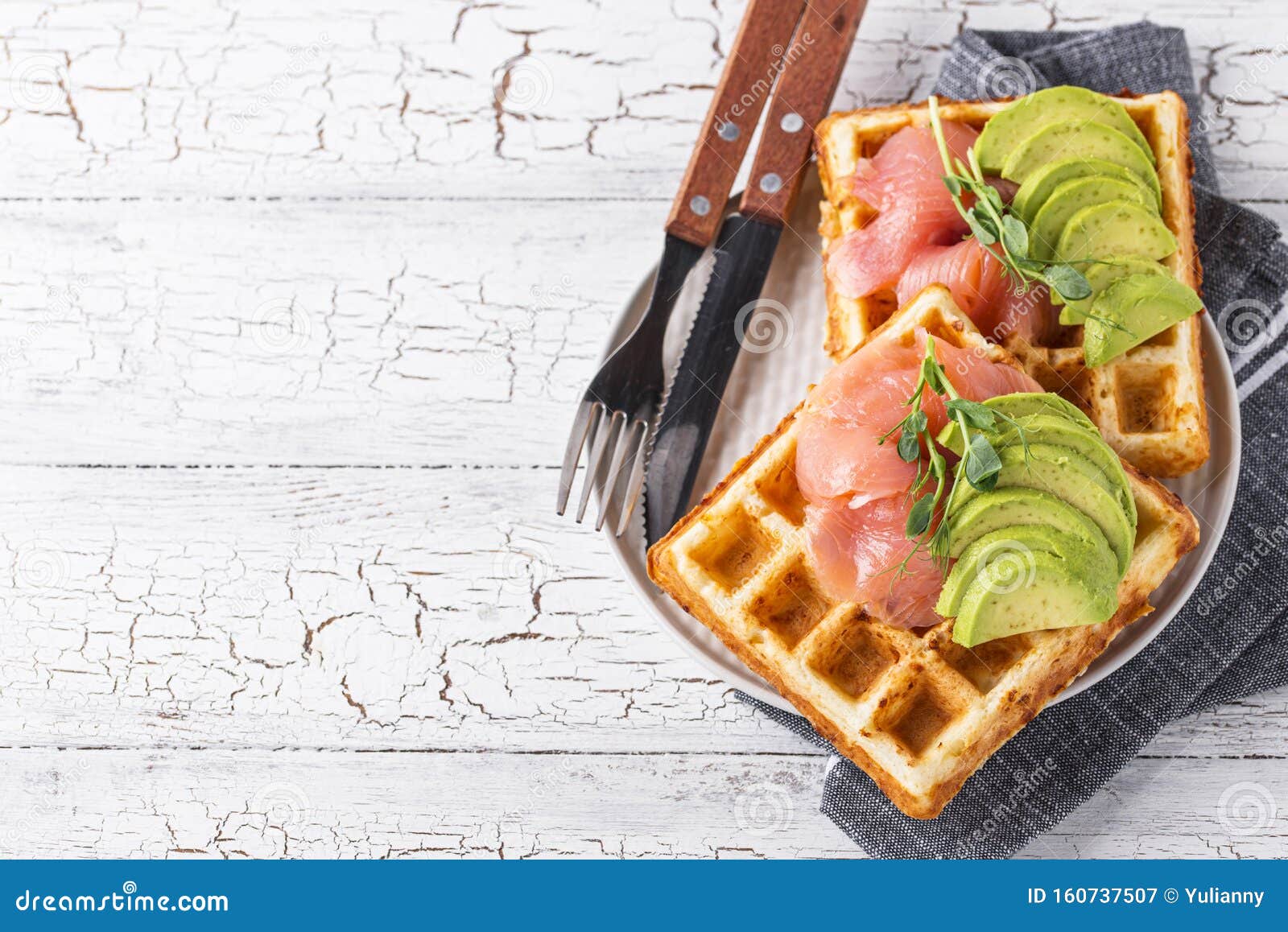 Keto Cheese Waffle with Avocado Stock Image Image of cooking, recipe