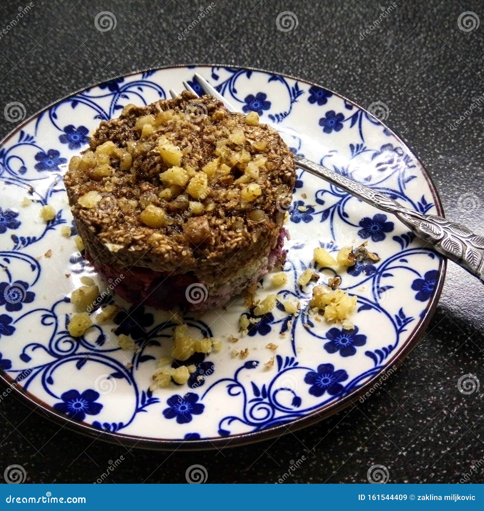 Keto fruit cake stock image. Image of nuts, keto, cake 161544409