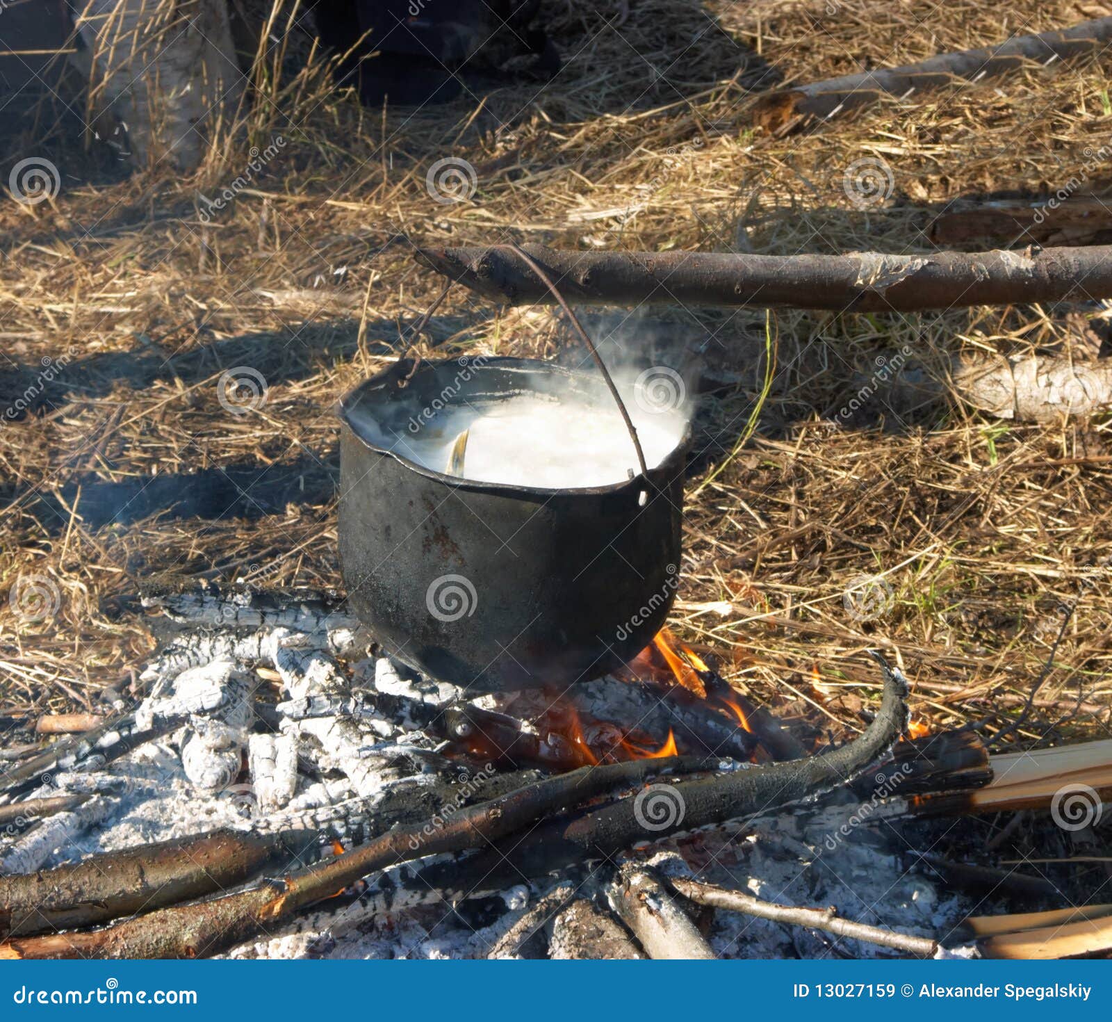 The Kettle on the Fire stock image. Image of relaxation 13027159