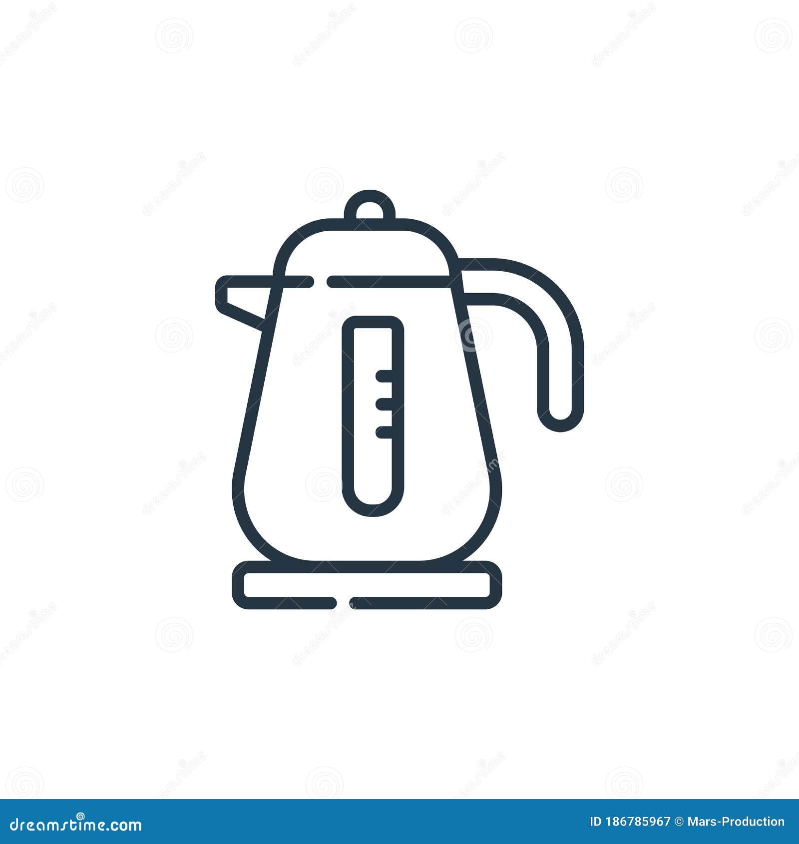 Vector kettle cheap