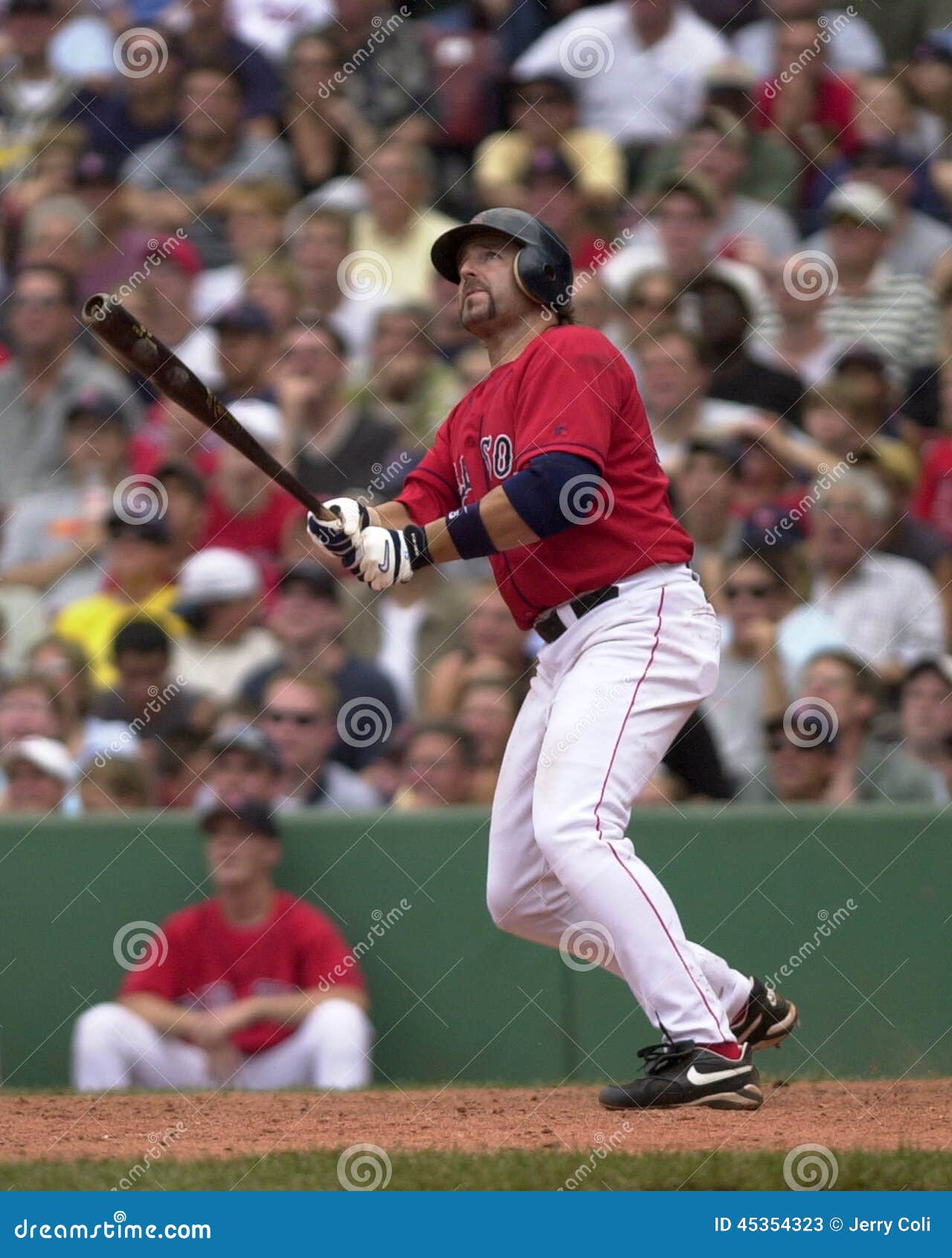 Kevin Millar Boston Red Sox Redaktionell Arkivfoto - Bild av glidbana