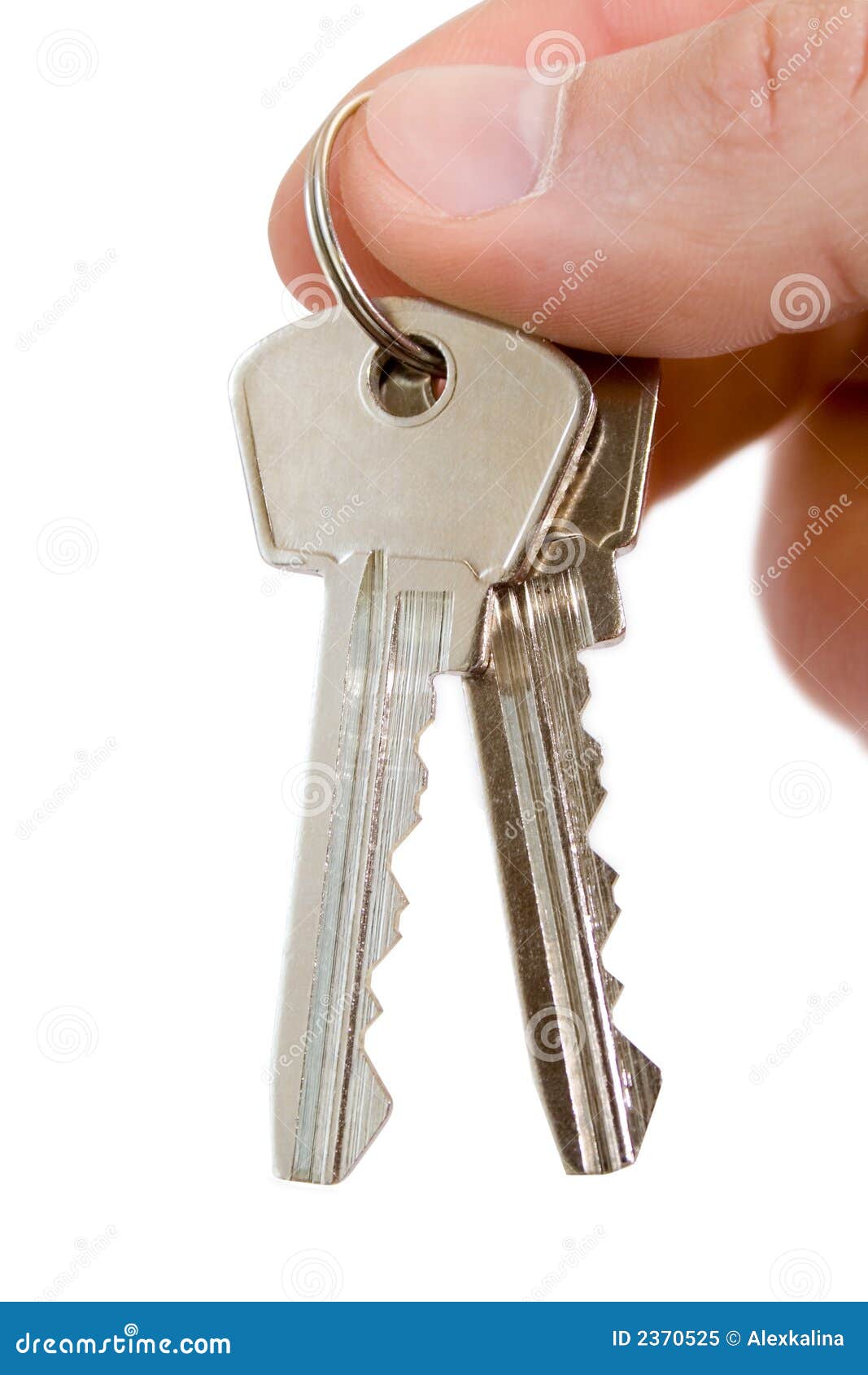 Key in fingers stock image. Image of lock, home, opening 2370525