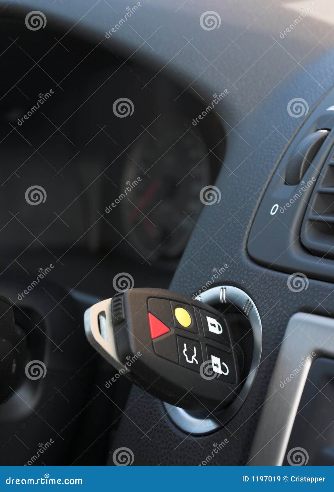 Key in ignition stock image. Image of reverse, speed, move 1197019