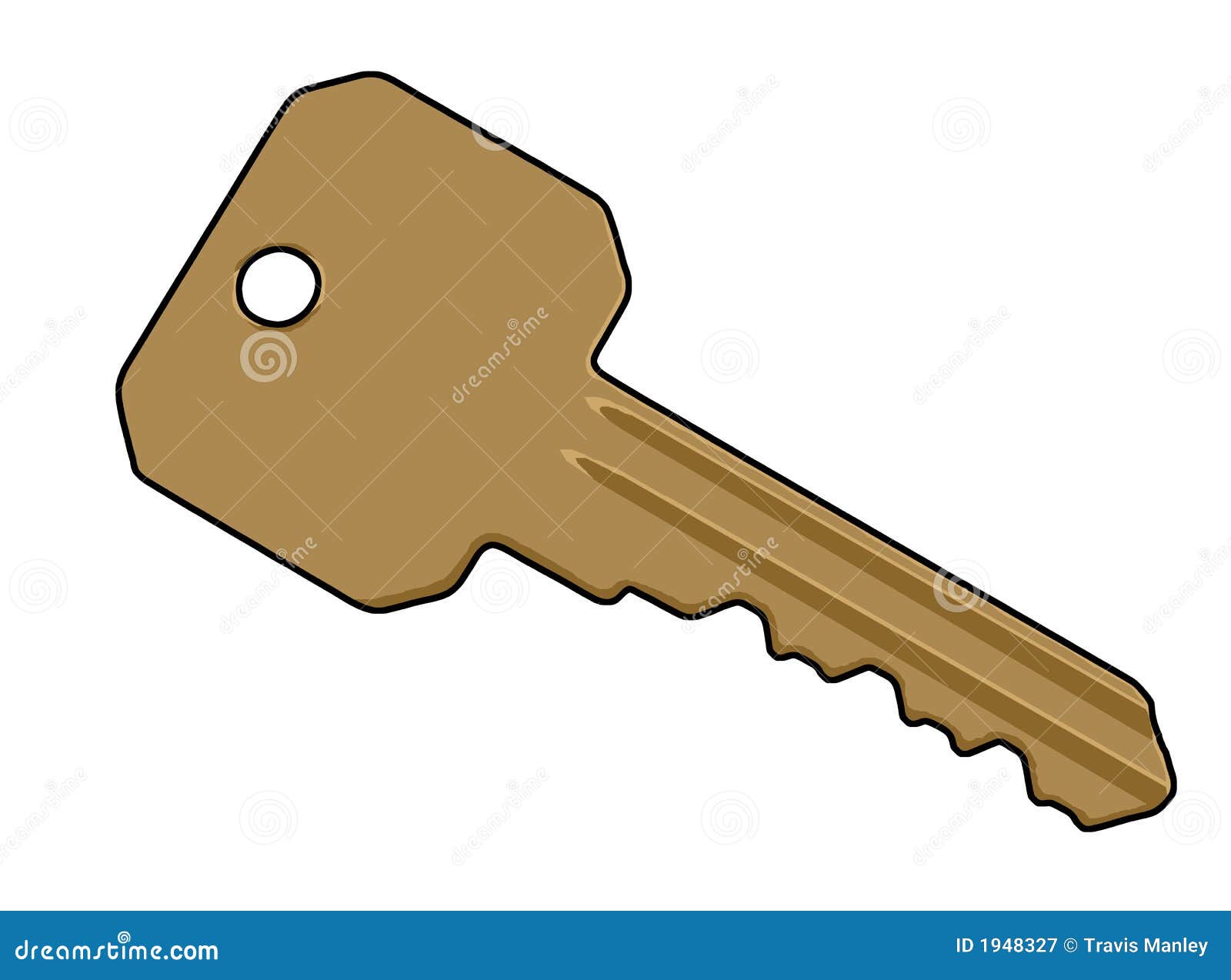 Key Illustration stock illustration. Illustration of skeleton - 1948327