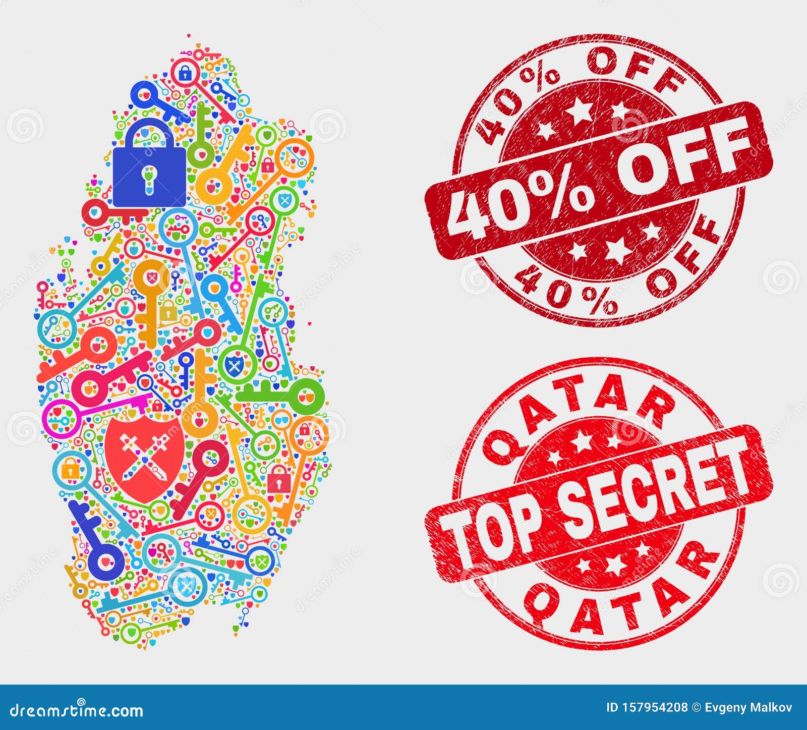 Composition Of Protection Qatar Map And Scratched 40 Percent Off Seal Stock Vector Illustration Of Locker Distress Composition Of Protection Qatar Map And Scratched 40 Percent Off Seal Stock Vector Illustration Of Locker Distress