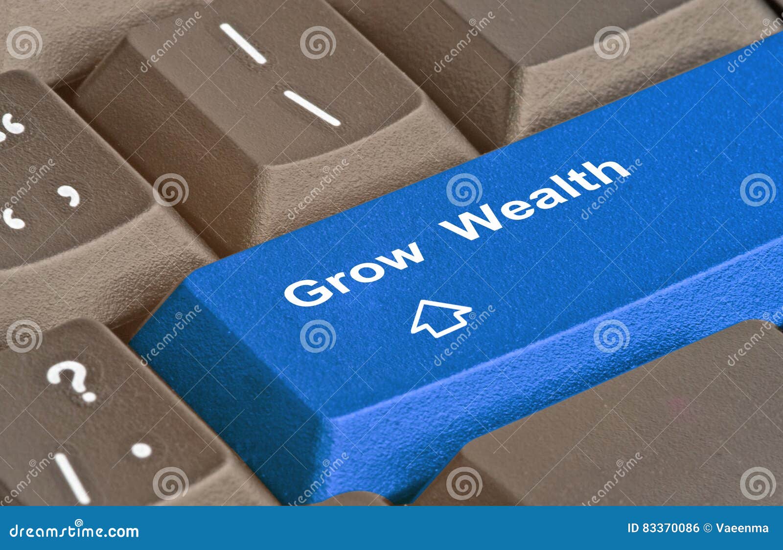 key to grow wealth