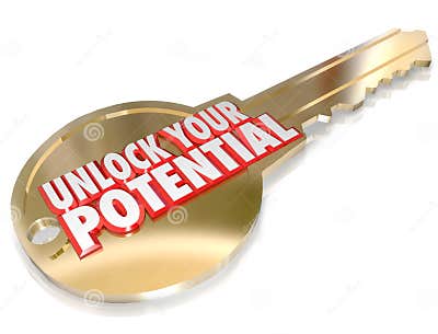 Key To Unlock Your Potential Take Advantage Opportunity Stock