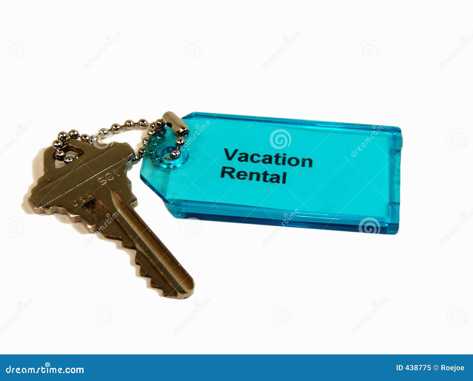 Key to Vacation Rental stock image. Image of single, open 438775