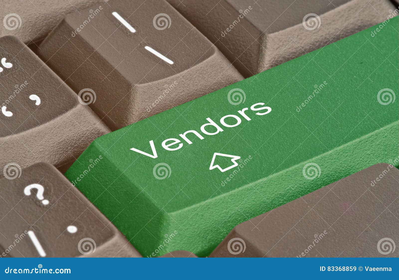 key for vendors