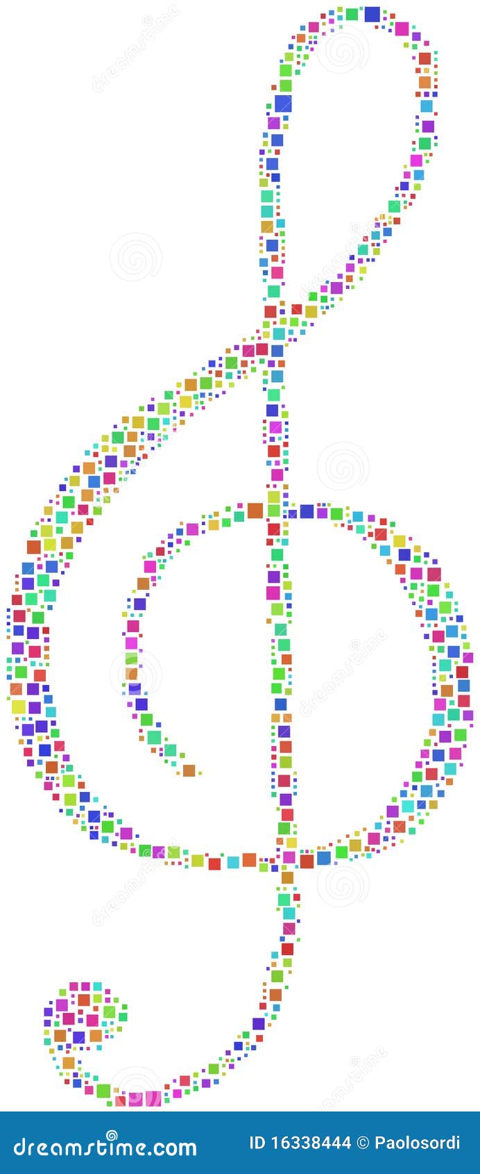 Key of Violin stock illustration. Illustration of classical 16338444