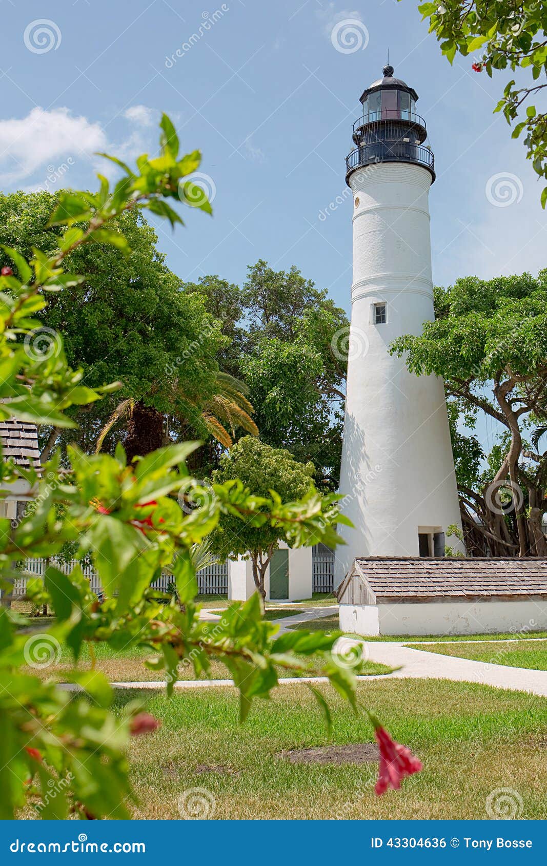 Key West Lighthouse stock photo. Image of architecture 43304636
