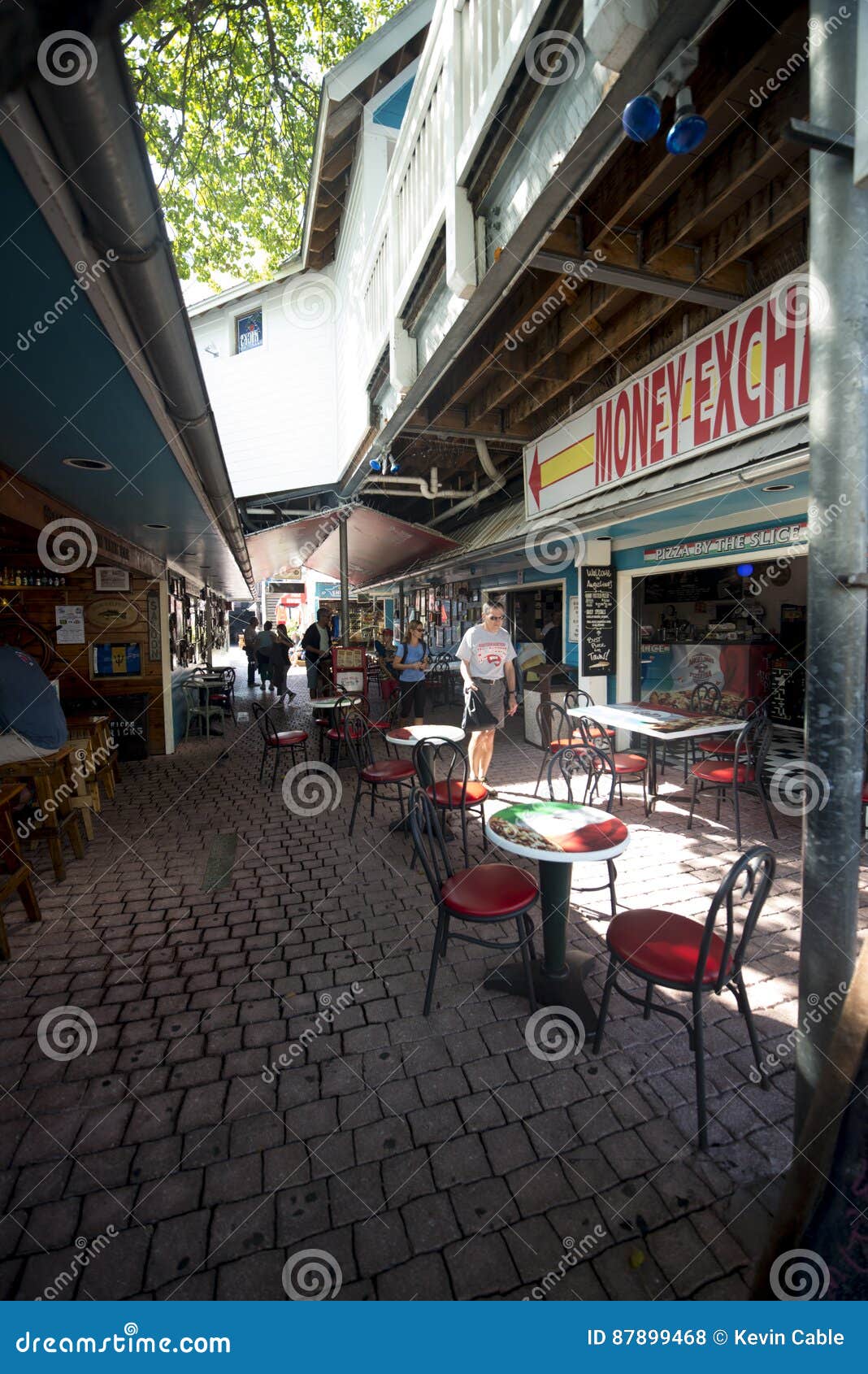 Key west shops editorial stock photo. Image of filled 87899468