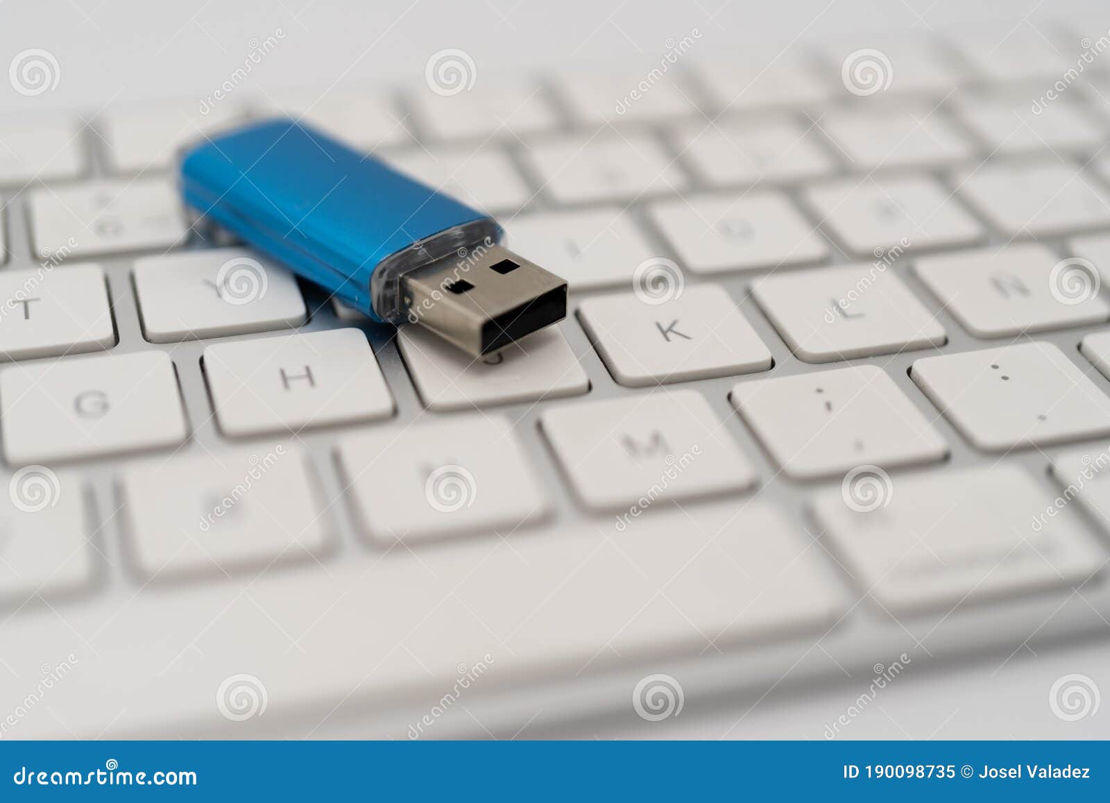 the keyboard and de usb