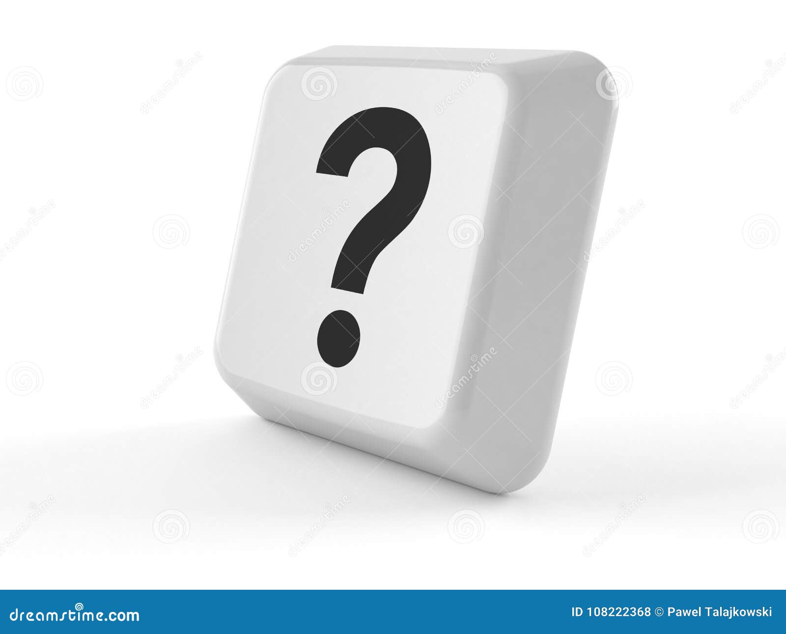 Keyboard key with question mark stock illustration illustration of 