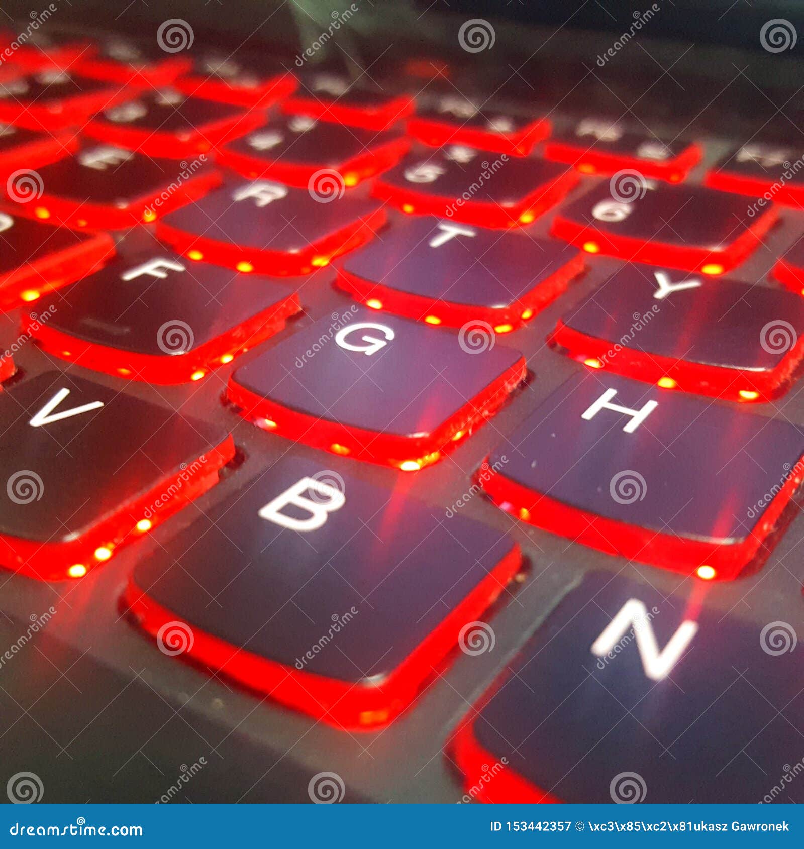 Keyboard light stock image. Image of keyboard, buttons 153442357