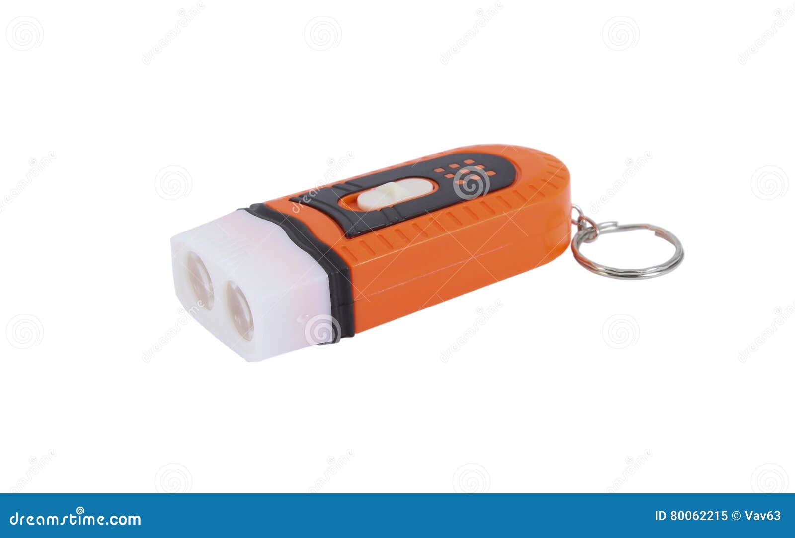 Keychain led flashlight stock image. Image of cute, chainlet 80062215