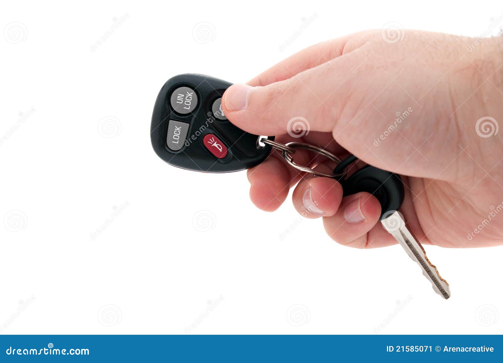 Keyless Entry Car Security Remote Starter Stock Image Image of