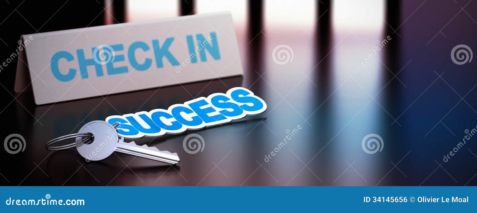 Keys to Success stock illustration. Illustration of background 34145656