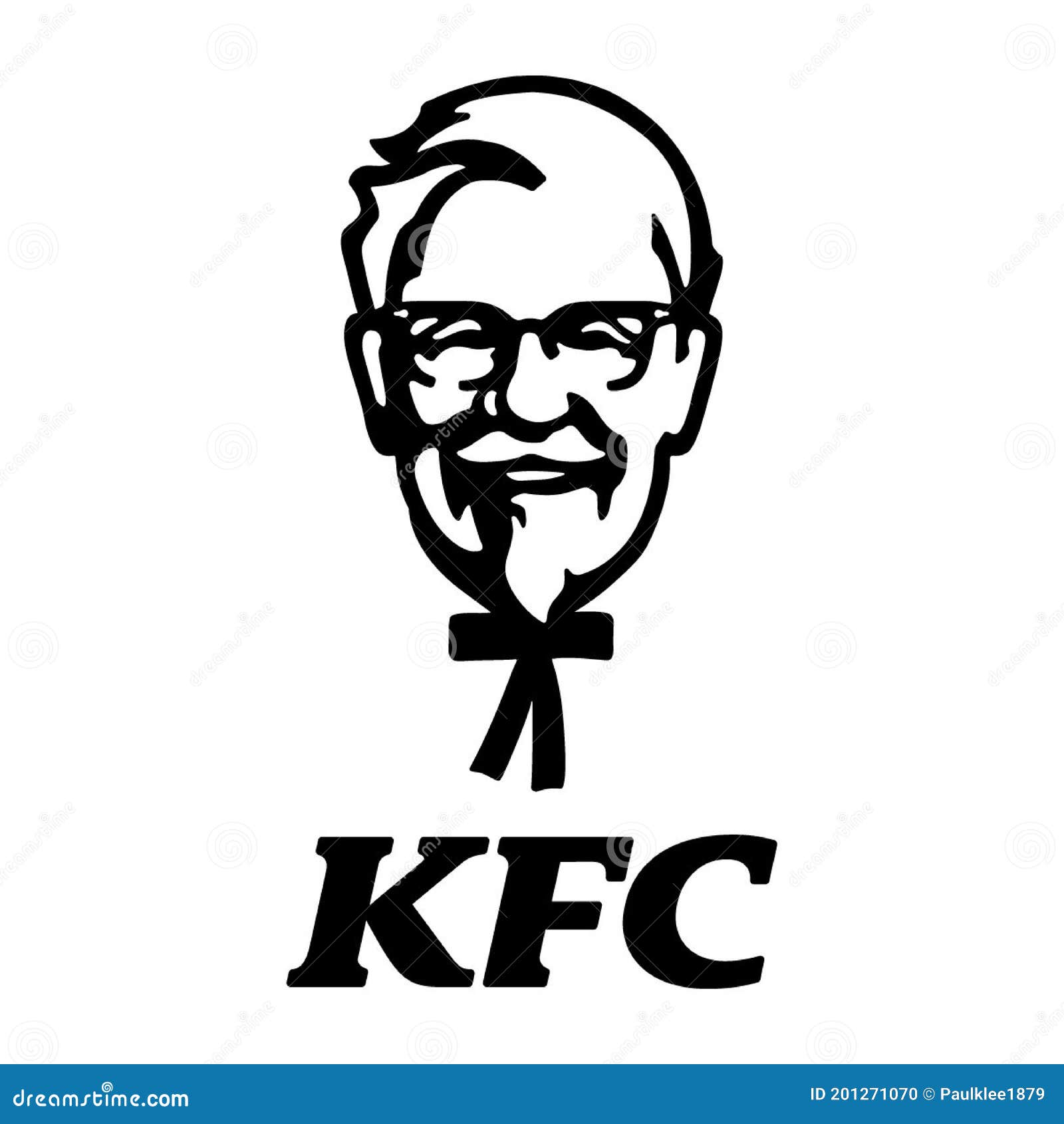 Amazon.com - valstick KFC Logo Fast Food Car Bumper Sticker Decal 12" X 12"
