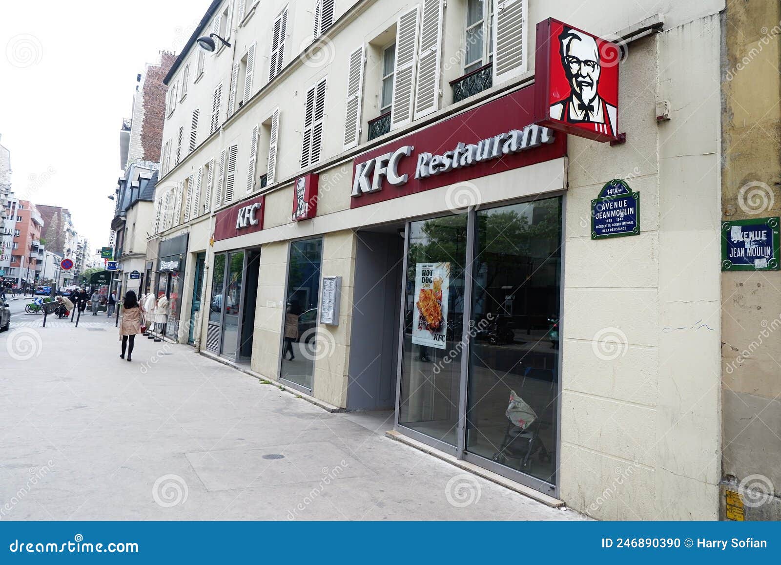 kfc paris tour eiffel